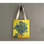 New Van Go L Painting Canvas Tote Bag Retro Art Travel Bag Women Leire Eco Ng Hi Quity Foldable Handbag