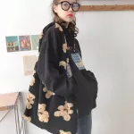 H Soft Lamb Lie Fabic Women's Totes Fluffy Oulder Beg for Women Trend Bo Bag Designer Handbags for Girls SAC
