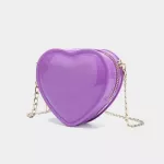 Women N N HEART S OULDER BAGS LER Chain Crossbody Mesger Bag SML Jelly Cute Se New Handbags