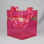 Women Acrylic Clear Se Cute Transparent Crossbody Bag Lucite See Throu Handbags Ning Clutch Nts Stadium Ared