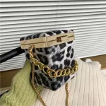 WERN STYLE MINI Chain Hi-End Handbag Fe Autumn and Winter New Women's Designer Box Bag