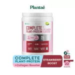 No.1 PLANTAE Complete Plant Protein, 1 strawberry flavor: collagen protein, beautiful skin, love health, Keito Vigan Way