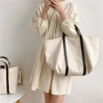 New Women's Bags Canvas BuCet Bag Chic Oulder Xie UA BAO Hand Bag Luxury Handbags Women Bags Designer