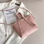 PU Hard Rivet Fe Handbags New B Red Yellow Girls Single Oulder Bags Brand Women Crossbody Bags