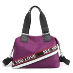 New Hi Quity Women's Oulder Bag Fe Travel Handbag Nylon Waterproof Crossbody Bag Ladies Mesger Bag Tote Bag
