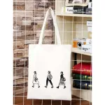 New Style Canvas Bag Student Bag Bag Lady Handbag Multi Print Environment Tion Bag