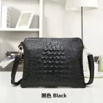 Genuine Leather Cowhide Handbags Women's Mesger Bags Designer Crossbody Bolsa Crocodile Pattern Lady Hand Bag