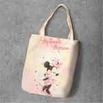 Cartoon Handbags Lady NG BAG MICEY MIONNIE CANVAS BAG OULDER BATES MICEY PIN