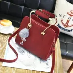 Soft Pu Leather Handbag For Women Girl Mesger Bags With Bl Toy Bolsa Fe Design Oulder Bags Ladies