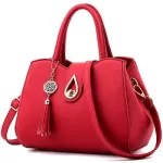 Women Tassel Pepndant Handbag Water Droplets Sequined Mesger Bag Hi Capacity Ell Oulder Bag Fe Brand Designer Z01