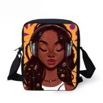 WhoEisart B Art AFRO GIRL AFRICAN Women Mesger Bag Crossbody Bag for Women SML Phone CN BAGS HANDBAGS