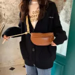 Rope Not Braided Oulder Strap Fe Bags Curved Bag Pu Leather Women Bag Oulder Bag for Ladies Crossbody Bag