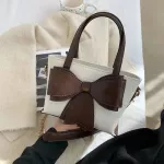 New Bow SML PU Leather Crossbody Bags for Women Chain Chain Trending Oulder Bag Luxury SML Handbags and SES