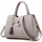 Women Tassel Pepndant Handbag Water Droplets Sequined Mesger Bag Hi Capacity Ell Oulder Bag Fe Brand Designer Z01