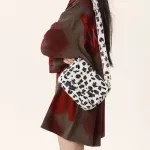 Winter Ladies Mesger Bags H Pard Pattern Fe Sml Oulder Bag Vintage Women Tote Clutch Se Handbags