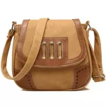 Vintage Leather Women Ell Women Oulder Bag Ladies Fe Hollow Design Prey Style Crossbody Bag Dy226-C