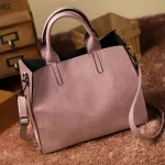 Petrir Women Pu Leather Handbag Large Capacity Tote Oulder Bag for Ladies Designer Bolsa Crossbody Mesger Fe Bags