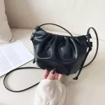 Women Handbag Spring New Sml Mesger Bag Soft Designer Brand Oulder Crossbody Bag Fold Cloud Clutch Bag
