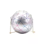 Creative PT BL PU Leather Chain SML Round Bag Trend Ladies Mesger Bag Women Oulder Bag Designer Handbag