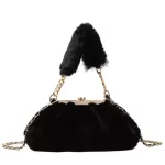 Autumn And Winter Sml Fur The Pouch Day Clutch Crossbody Bags For Women Famous Mesger Oulder Sg Bag Handbags