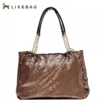 Likebag, solid Korean color, style capacity, large total bag for women