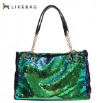 Likebag, solid Korean color, style capacity, large total bag for women