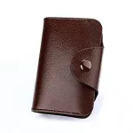 Genuine Cow Leather Unisex Card Holder Wallets Female Credit Cardholders Women Money Purse Porte Carte Tarjetero