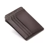 Mini Wallets Men Super Slim Card Holder High Quality No Zipper Solid Cash Purses Popular Small Money Bags
