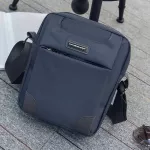 Shoulder Bag/Men's Nylon Shoulder Bag Korean Version of Solid Color Business Simple Messenger Bag