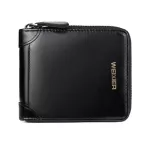 Men Zipper Bifold Short Pruse Vintage Leather Wallet Multifunction Small Wallet for Men Coin Purse Card Holders Clutch Hasp Bags