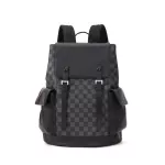 Men's backpack/Men's Fashion Personality Shark Backpack Women's Large-Capacity Casual Leather Travel Bag