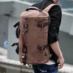 กระเป๋าเป้ผู้ชาย/Canvas British men's backpack sports backpack outdoor travel backpack