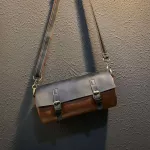 Shoulder bag/Retro Crazy Horse Pu Shoulder Bag Korean men's Casual Meessenger Bag