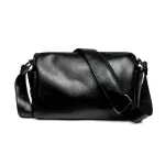 กระเป๋าสะพายข้างผู้ชาย/Soft leather shoulder bag leather bag messenger bag Korean casual messenger bag