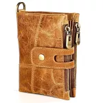 3515 100% genuine leather RFID men's wallet, Crazy Horse, wallet, short -quality MINI WALET wallet, Boys