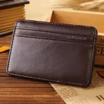 Jinbaolai Magic Clip Men Wallet Slim Universal Pocket Magic Wallets Credit Card Holder Magic Flip Wallet Mini Purse