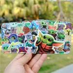 The Mandalorian Baby Yoda Master Coin Pu Leather Wallet Purse Bag Holder Layer Cool 8Style