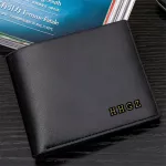 กระเป๋าสตางค์ผู้ชาย /Soft leather short wallet large capacity multifunctional fashion retro business wallet