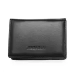 Men's wallet/Plaine Weave Horizontal Pu Leather Men's Wallet Card Holder