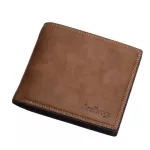 Men's wallet/Men's Short Casual Wallet Korean Version of the Horizontal Ultra-Thin Soft Wallet Driver's License Holder
