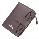 Men's wallet/Men's Short Korean Fashion Multi-Card Slot Zipper Wallet Large Capacity Driver's License Card Case