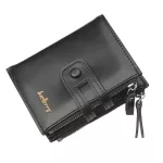 กระเป๋าสตางค์ผู้ชาย/Korean style buckle retro wallet multifunctional zipper coin purse