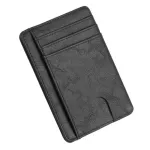 Kudian Bear RFID MEN WALLET Small Leather Credit Card Holder Business Male Mini Wallets Purse Porta Tarjetas Bid251 PM49