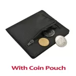 Minimalist Slim Nylon Wallet for Men Women Slimline Ultra Thin Mini Small Male Female Zipper Coin Purse Money Bag