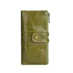 Vintage Leather Ladies Wallet Mobile Phone Change Clutch