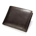 PURSE MEN WALLET Leather Short Wallet Men Genuine Leather Purse Wallets for Man Small Pocket Wallets Credit Card Money Bag 8866