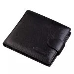 Men's Wallet Made of Genuine Leather Designer Cow Pruse Short Billeteras Para Hombre Cuero Male Erkek Cuzdan