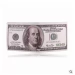 Novel Money Clip Men Women Pu Leather Paper Dollar Euro Wallet Slim Thin Mini Pruse 2 Fold Zipper Cheap Coin Bag