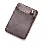 Cuikca Women Men's Flip Magic Wallet Pu Wallet Creative Id Card Holder Short Mini Purse For Coin