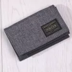 Japanse and Korean Men Wallet Nylon Cloth Short Wallet Female Handbag Casual Student Wallets Youth Pruse Carteira